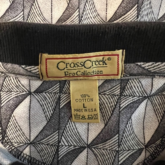 Cross Creek Pro Collection Men's Polo Shirt Size Large Halifax Plantation Golf - Picture 9 of 12